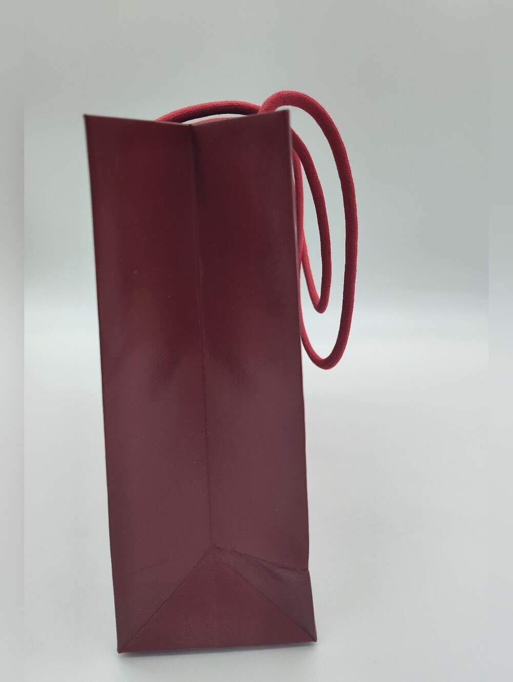 CARTIER Red Boutique Gift Bag + 2 Yards Logo Ribbon Luxury Packaging EUC - Picture 9 of 15